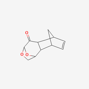 10,12-dioxatetracyclo[7.2.1.1~3,6~.0~2,7~]tridec-4-en-8-one