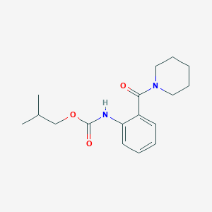 isobutyl [2-(1-piperidinylcarbonyl)phenyl]carbamate