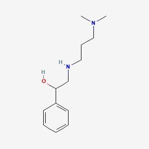 2-{[3-(dimethylamino)propyl]amino}-1-phenylethanol