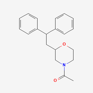 4-acetyl-2-(2,2-diphenylethyl)morpholine