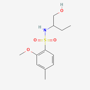 (1-Ethyl-2-hydroxyethyl)[(2-methoxy-4-methylphenyl)sulfonyl]amine