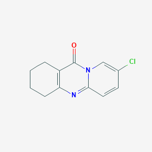 8-chloro-1,2,3,4-tetrahydro-11H-pyrido[2,1-b]quinazolin-11-one