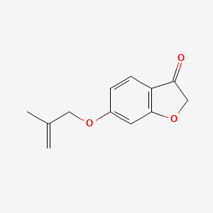 6-[(2-methyl-2-propen-1-yl)oxy]-1-benzofuran-3(2H)-one