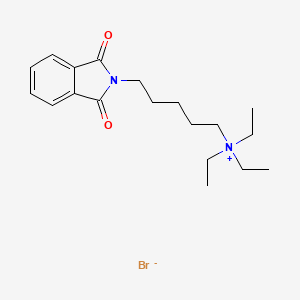 molecular formula C19H29BrN2O2 B6042933 5-(1,3-dioxo-1,3-dihydro-2H-isoindol-2-yl)-N,N,N-triethyl-1-pentanaminium bromide 