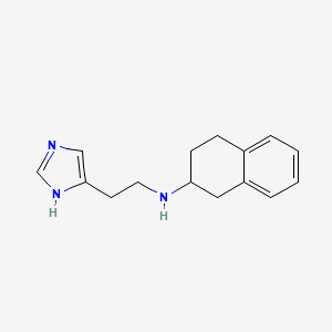 N-[2-(1H-imidazol-4-yl)ethyl]-1,2,3,4-tetrahydro-2-naphthalenamine