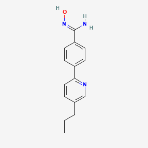 N'-hydroxy-4-(5-propyl-2-pyridinyl)benzenecarboximidamide