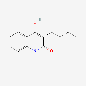 3-Butyl-4-hydroxy-1-methylquinolin-2(1H)-one