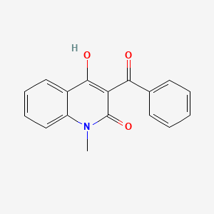 molecular formula C17H13NO3 B604349 3-benzoyl-4-hydroxy-1-methyl-2(1H)-quinolinone CAS No. 73281-64-8