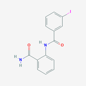 2-[(3-iodobenzoyl)amino]benzamide