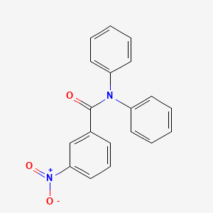 molecular formula C19H14N2O3 B6044193 3-nitro-N,N-diphenylbenzamide 