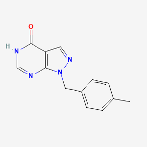1-(4-methylbenzyl)-1H-pyrazolo[3,4-d]pyrimidin-4-ol
