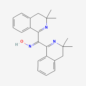 Bis(3,3-dimethyl-3,4-dihydro-1-isoquinolinyl)methanone oxime