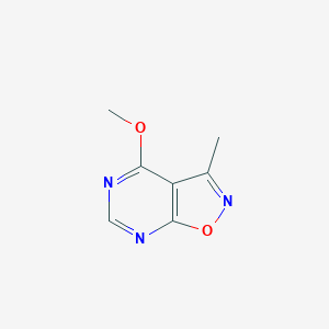 4-Methoxy-3-methylisoxazolo[5,4-d]pyrimidine