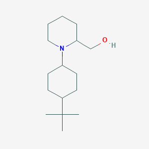 molecular formula C16H31NO B6046306 [1-(4-tert-butylcyclohexyl)-2-piperidinyl]methanol 