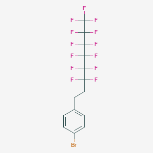 1-Bromo-4-(3,3,4,4,5,5,6,6,7,7,8,8,8-tridecafluorooctyl)benzene