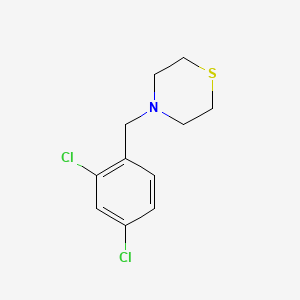 molecular formula C11H13Cl2NS B6047428 4-(2,4-dichlorobenzyl)thiomorpholine 
