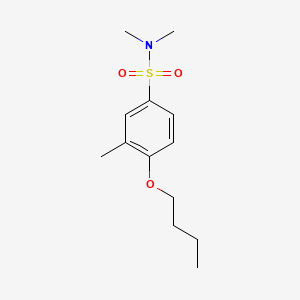 4-butoxy-N,N,3-trimethylbenzene-1-sulfonamide