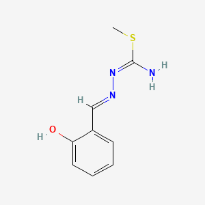 B604774 methyl N'-(2-hydroxybenzylidene)hydrazonothiocarbamate CAS No. 184287-64-7