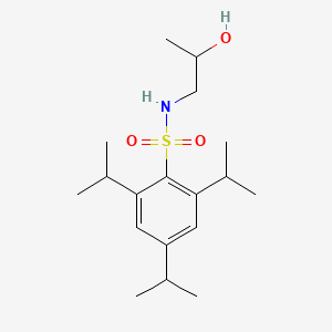 B604790 N-(2-hydroxypropyl)-2,4,6-triisopropylbenzenesulfonamide CAS No. 1087641-09-5