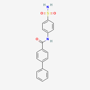 N-[4-(aminosulfonyl)phenyl]-4-biphenylcarboxamide