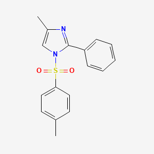molecular formula C17H16N2O2S B604822 4-methyl-1-[(4-methylphenyl)sulfonyl]-2-phenyl-1H-imidazole CAS No. 1018159-52-8