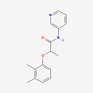 molecular formula C16H18N2O2 B6048304 2-(2,3-dimethylphenoxy)-N-3-pyridinylpropanamide 