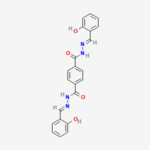 N'~1~,N'~4~-bis(2-hydroxybenzylidene)terephthalohydrazide