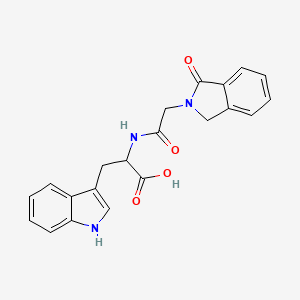 N-[(1-oxo-1,3-dihydro-2H-isoindol-2-yl)acetyl]tryptophan