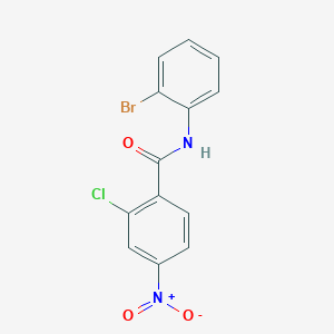 N-(2-bromophenyl)-2-chloro-4-nitrobenzamide