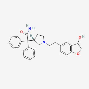 molecular formula C28H30N2O3 B604980 3-Hydroxy Darifenacin CAS No. 206048-82-0