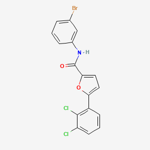 N-(3-bromophenyl)-5-(2,3-dichlorophenyl)-2-furamide