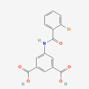 5-[(2-bromobenzoyl)amino]isophthalic acid