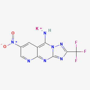 molecular formula C9H3F3KN7O2 B6050099 NoName 