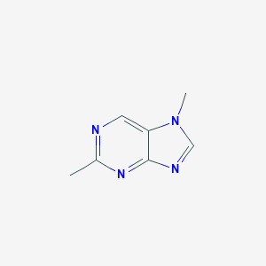 molecular formula C7H8N4 B060502 2,7-Dimethyl-7H-purine CAS No. 165062-65-7