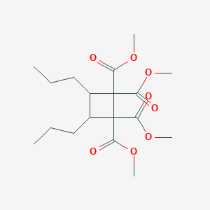 tetramethyl 3,4-dipropyl-1,1,2,2-cyclobutanetetracarboxylate