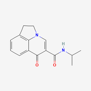 N-isopropyl-6-oxo-1,2-dihydro-6H-pyrrolo[3,2,1-ij]quinoline-5-carboxamide