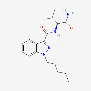 molecular formula C18H26N4O2 B605100 AB-PINACA CAS No. 1445752-09-9