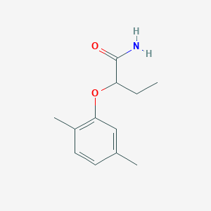 molecular formula C12H17NO2 B6051123 2-(2,5-dimethylphenoxy)butanamide 