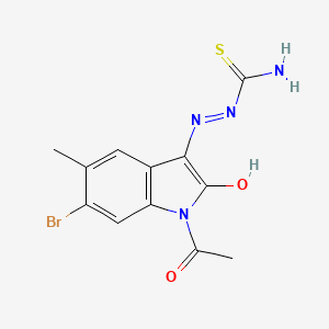1-acetyl-6-bromo-5-methyl-1H-indole-2,3-dione 3-thiosemicarbazone