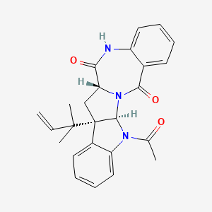 molecular formula C25H25N3O3 B605127 Acetylaszonalenin CAS No. 42230-55-7