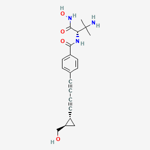 molecular formula C20H23N3O4 B605131 Unii-48cet2EN53 CAS No. 1410809-36-7
