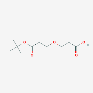 molecular formula C10H18O5 B605132 酸-PEG1-t-丁基酯 CAS No. 2086689-08-7