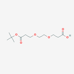 molecular formula C12H22O6 B605134 Acid-PEG2-t-butyl ester CAS No. 2086688-99-3