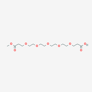 molecular formula C15H28O9 B605143 Acid-PEG5-mono-methyl ester CAS No. 1309460-30-7