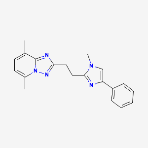 molecular formula C20H21N5 B605197 Unii-ND06tnj6W7 CAS No. 1201689-10-2