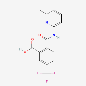 2-[(6-Methylpyridin-2-Yl)carbamoyl]-5-(Trifluoromethyl)benzoic Acid