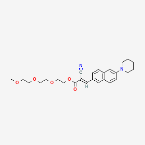 molecular formula C26H32N2O5 B605215 Aftobetin CAS No. 1208971-05-4