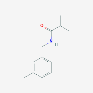 2-methyl-N-(3-methylbenzyl)propanamide