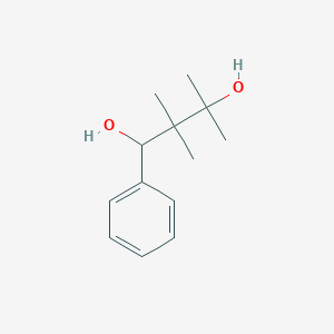 molecular formula C13H20O2 B6052223 2,2,3-trimethyl-1-phenyl-1,3-butanediol 