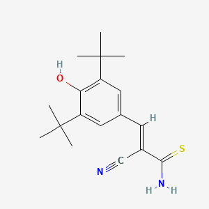 molecular formula C18H24N2OS B605227 Tyrphostin AG 879 CAS No. 148741-30-4